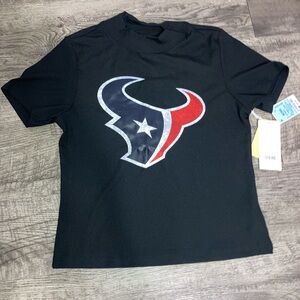 Men's Black Short Sleeve Tee with Team Logo